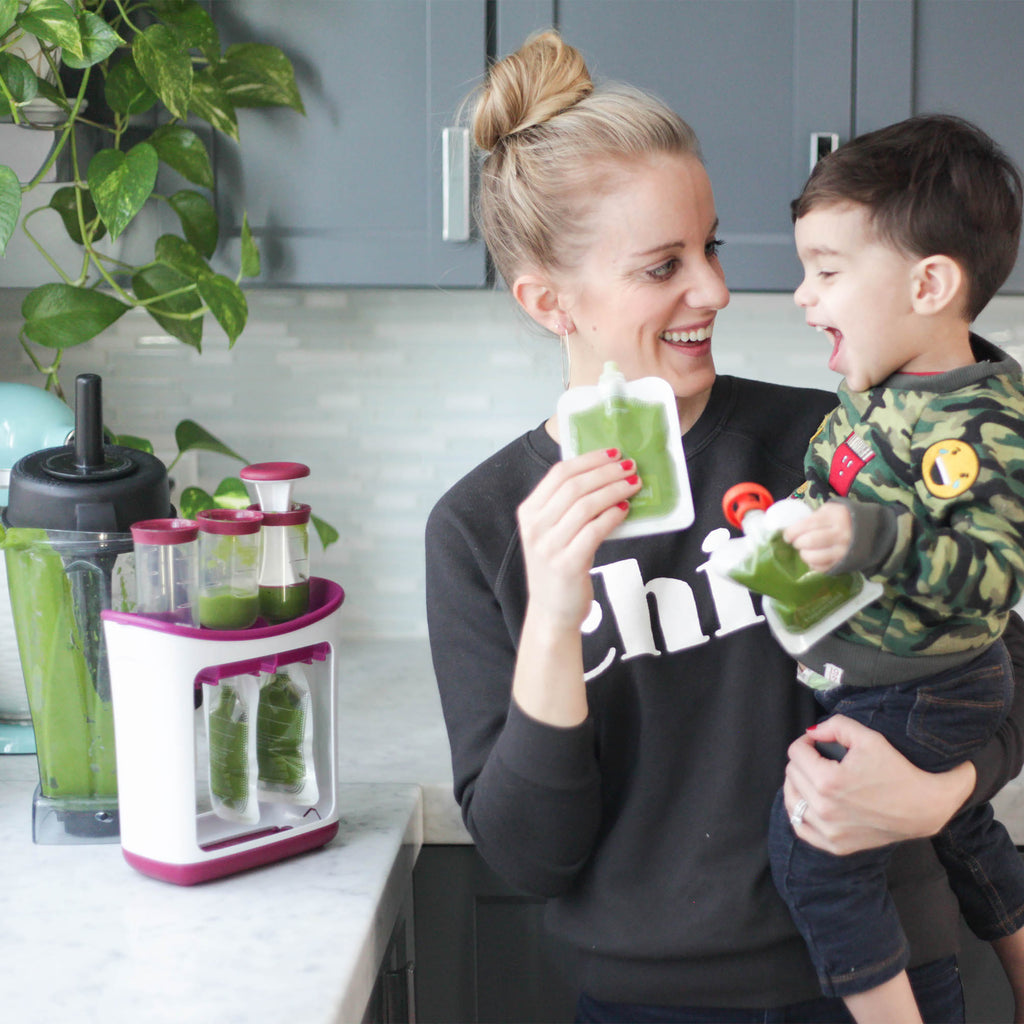 Homemade Baby Food Dispenser