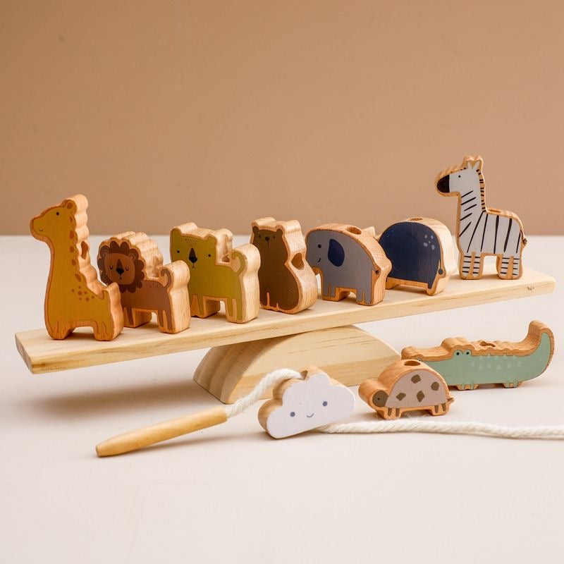 Stacking Wooden Animals