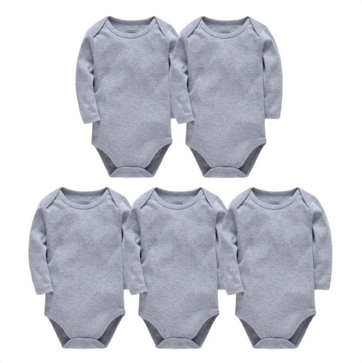 Baby Romper - Long-Sleeved 100% Cotton