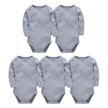 Baby Romper - Long-Sleeved 100% Cotton