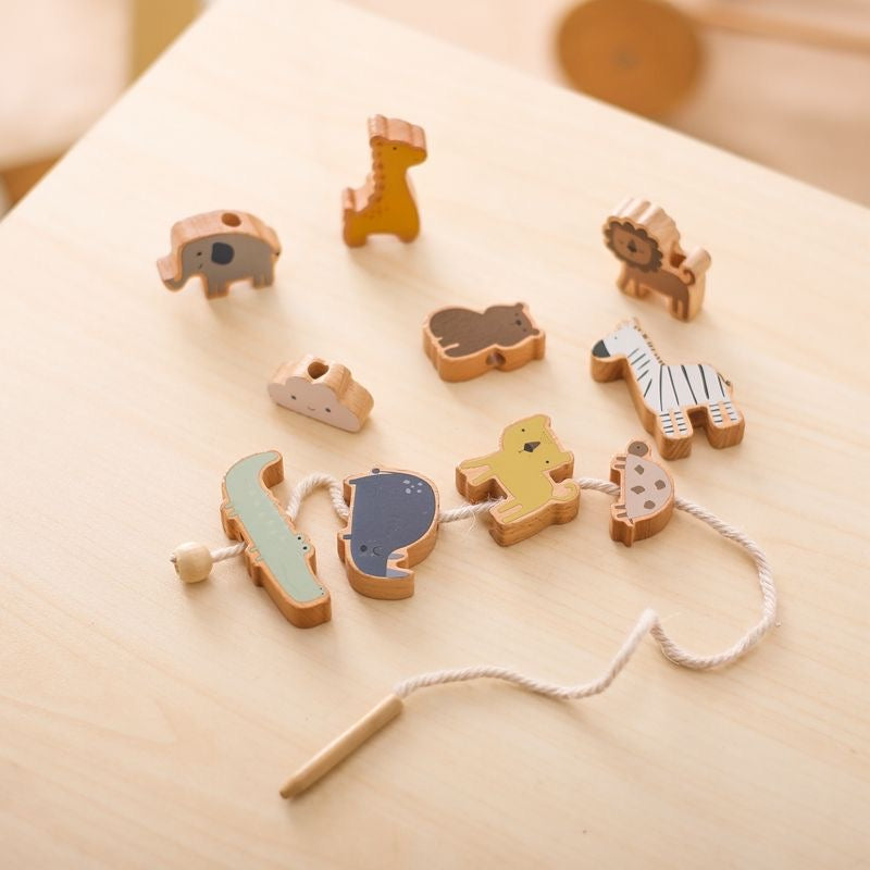 Stacking Wooden Animals