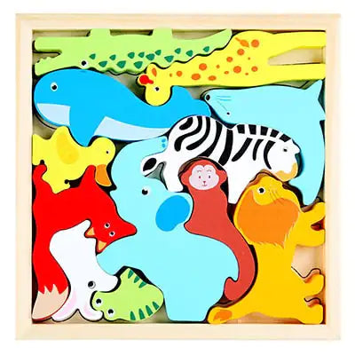 Animals Wooden Puzzle