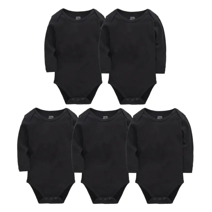 Baby Romper - Long-Sleeved 100% Cotton