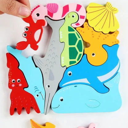 Animals Wooden Puzzle