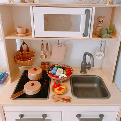 Wooden Kitchen Accessories Toy