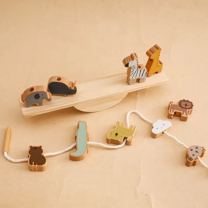 Stacking Wooden Animals