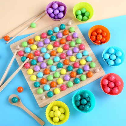 Montessori Math & Color Bead Set