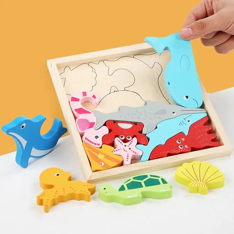 Animals Wooden Puzzle