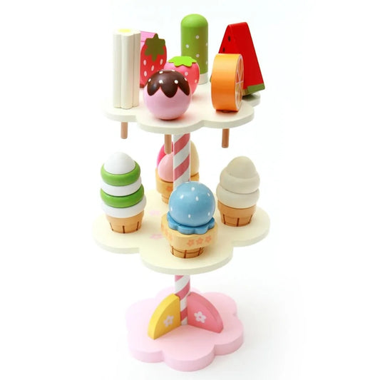 Wooden toy - ice creams