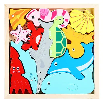 Animals Wooden Puzzle