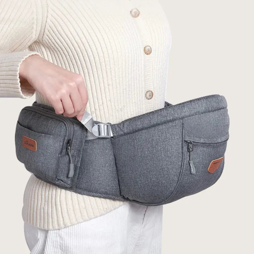 Siège-taille pour bébé avec tabouret porte-bébé