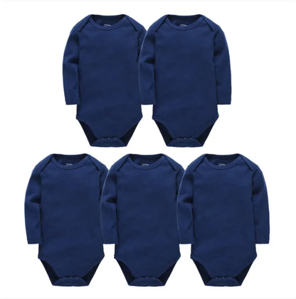 Baby Romper - Long-Sleeved 100% Cotton